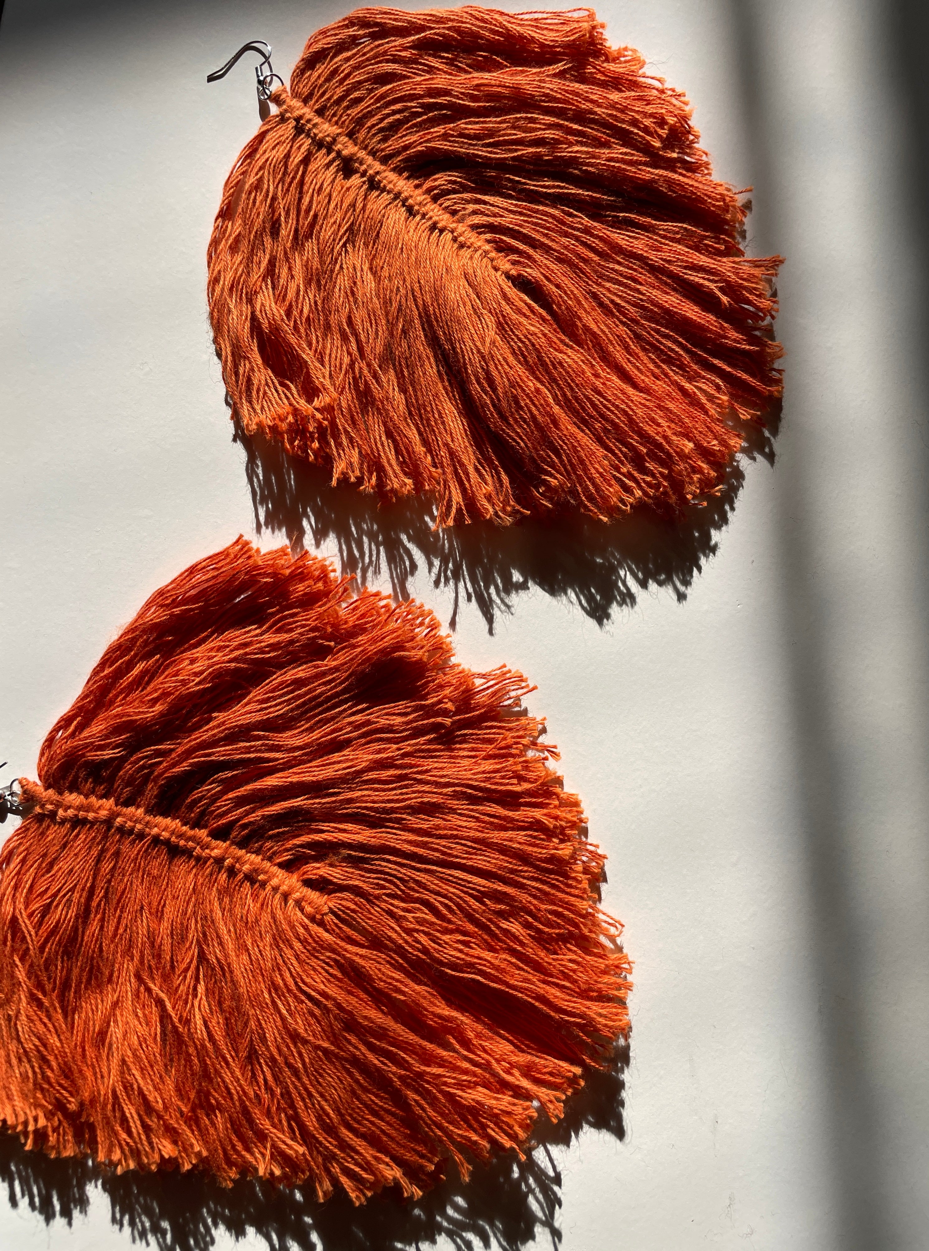 Brown macrame deals earrings paparazzi