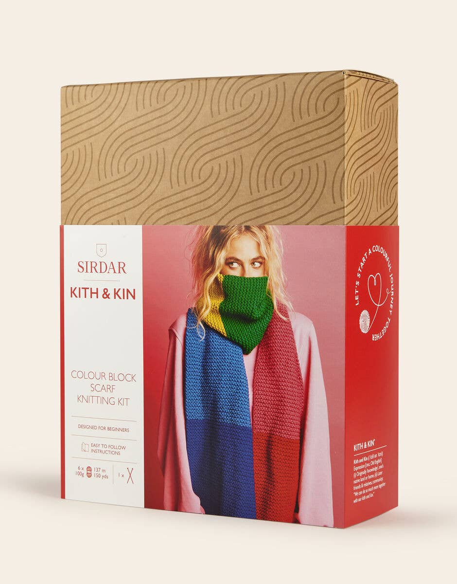 Color Your Own Travel Knitting Notions Box for Your Knit Night