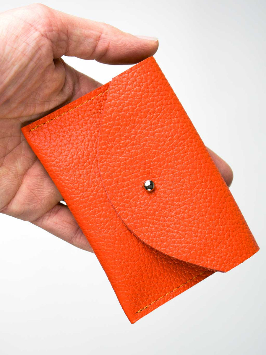 CARDHOLDER | PERSIMMON handcrafted card holder
