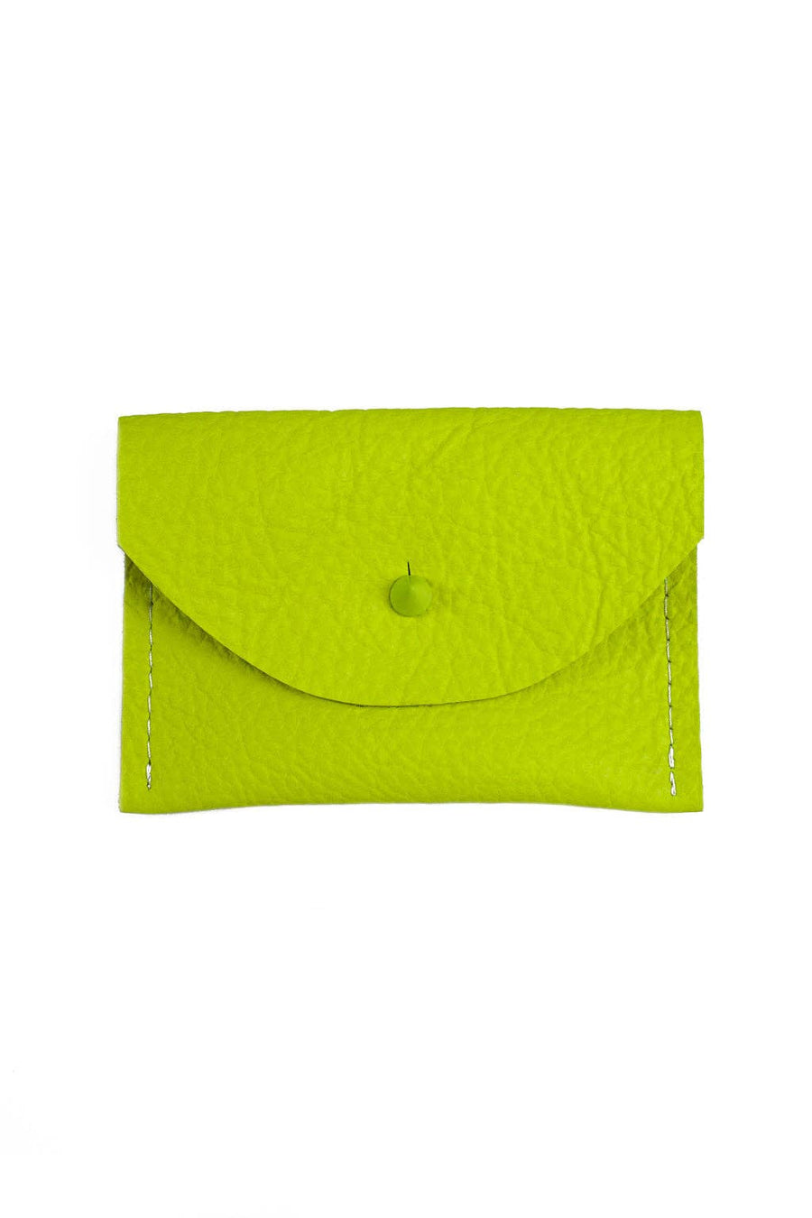 made in usa electric lime wallets