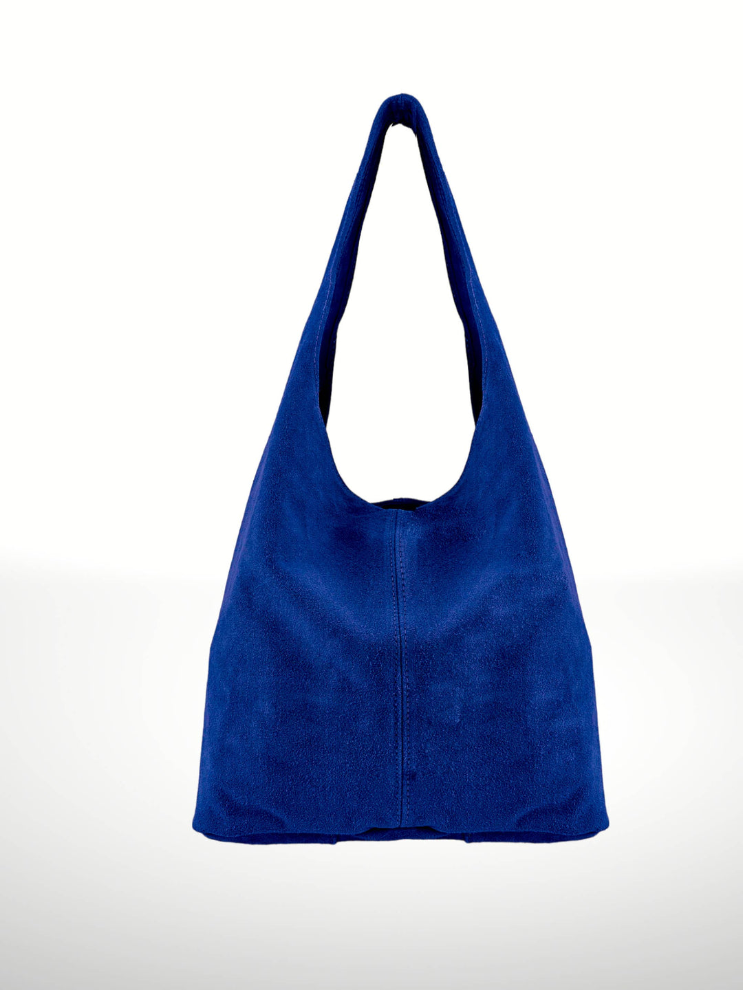 Azulon Suede Leather Hobo Bag