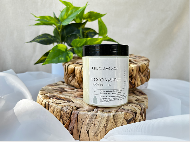 Coco Mango Body Butter june and sage new origin shop curated lifestyle shop austin texas