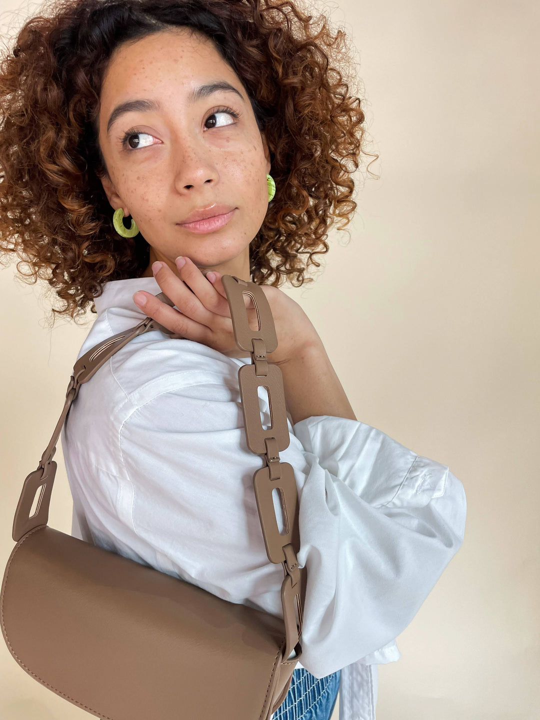 Melie Bianco Inez Vegan Leather Shoulder Bag